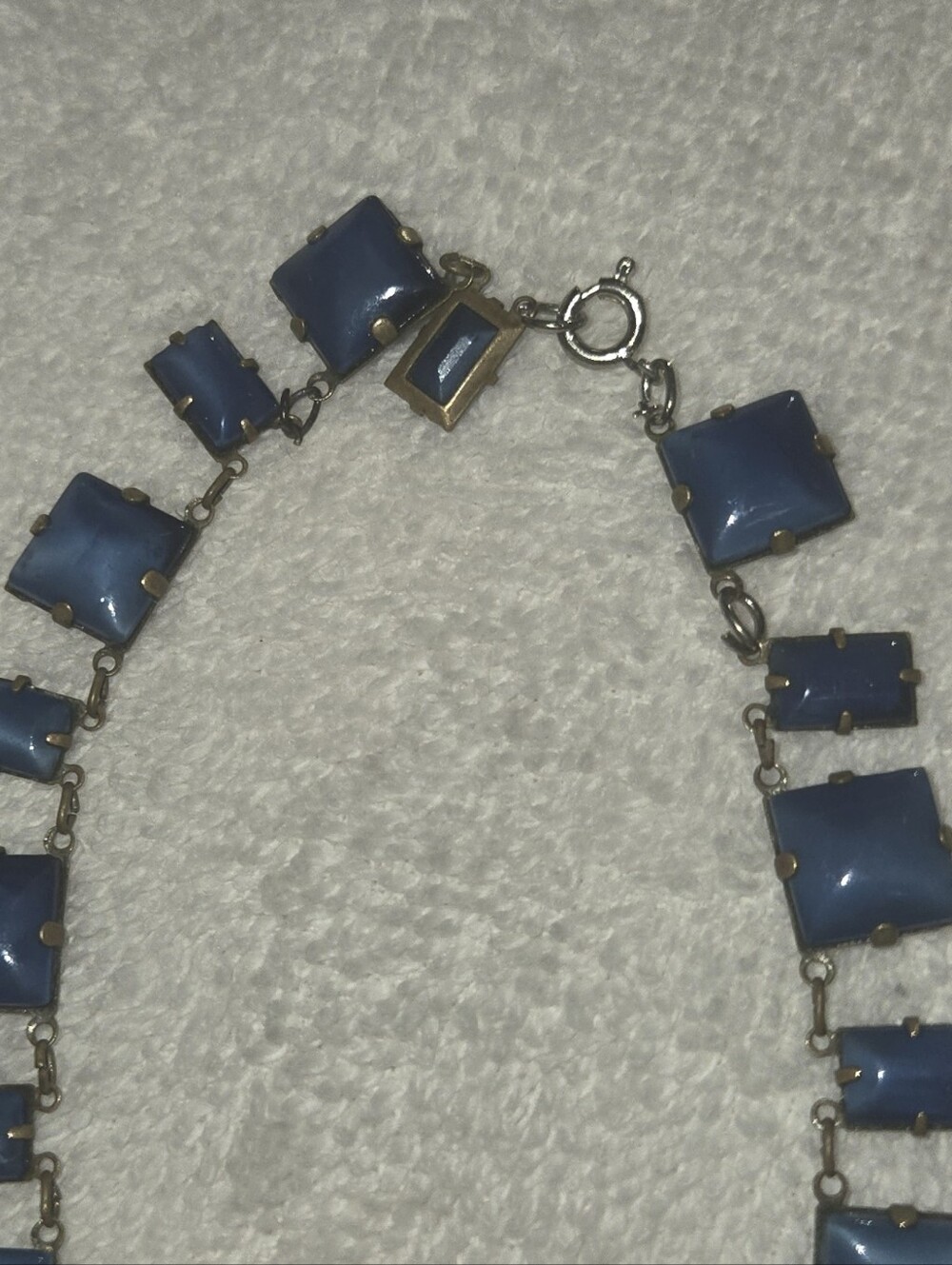 Vintage Coro Moonglow Choker Length Necklace - Picture 2 of 5